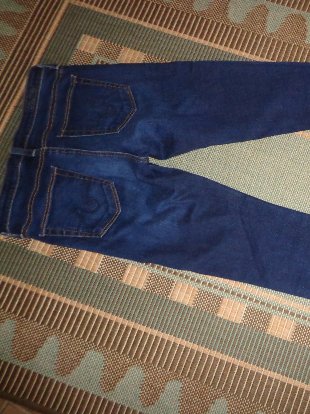NWOT AG ADRIANO GOLDSCHMIED the Prima Mid-Rise CIGARETTE Jeans 26R Dk Denim - Picture 4 of 11